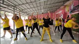 Senam kreasi AKAN INDAH PADA WAKTUNYA@ SS CANTIK