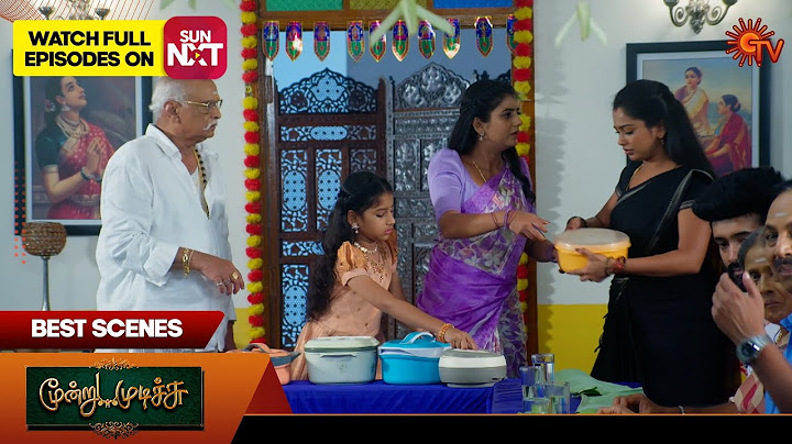 Moondru Mudichu - Best Scenes | 17  June 2025 | Tamil Serial | Sun TV