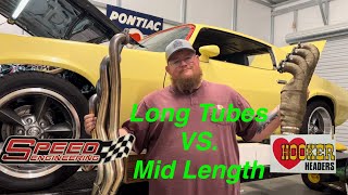 New Hooker Mid Length Headers For The Camaro