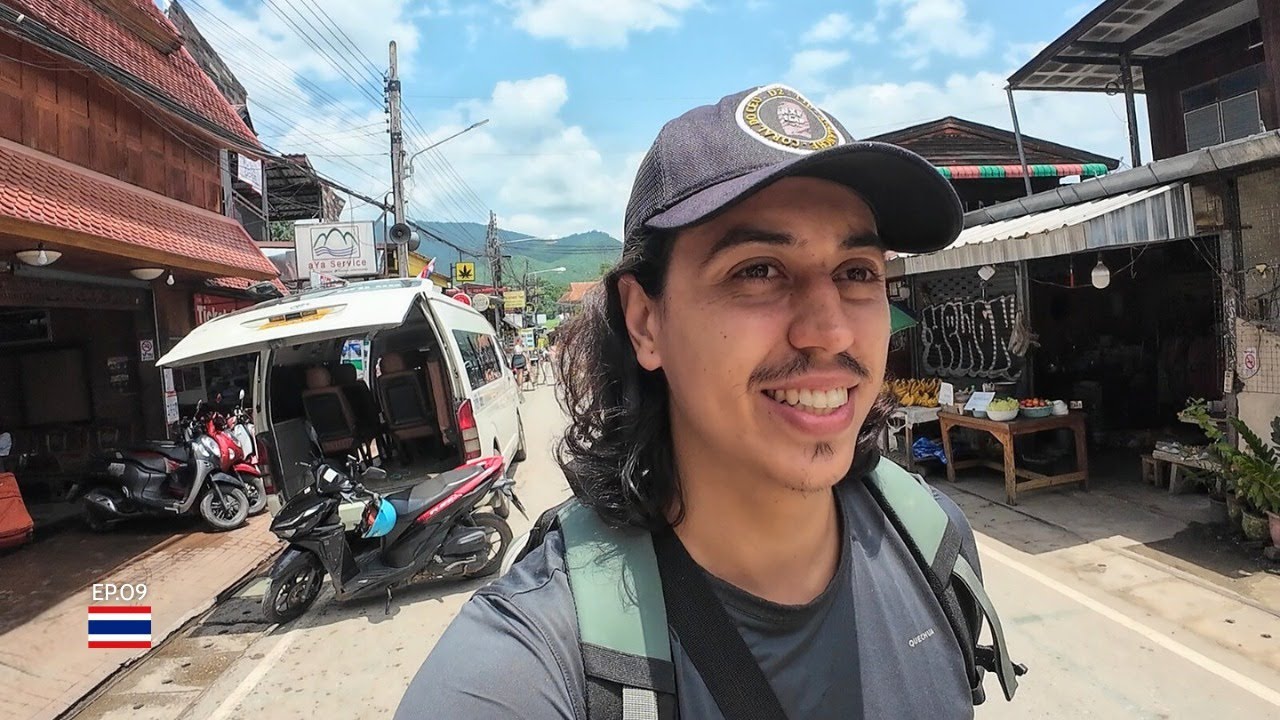 Chegamos em PAI, o paraíso hippie no norte da Tailândia 🇹🇭