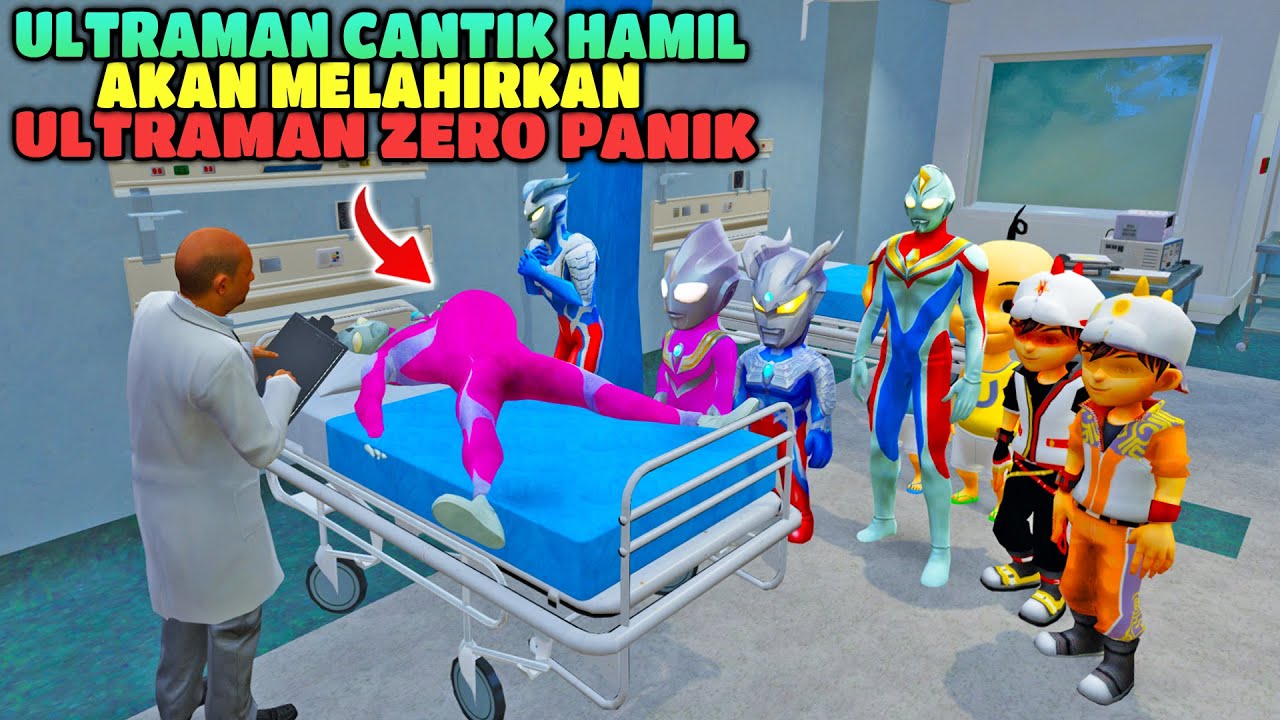 ULTRAMAN CANTIK HAMIL AKAN MELAHIRKAN ANAK KE 3, AKHIRNYA ULTRAMAN ZERO BAHAGIA! - GTA 5 ULTRAMAN