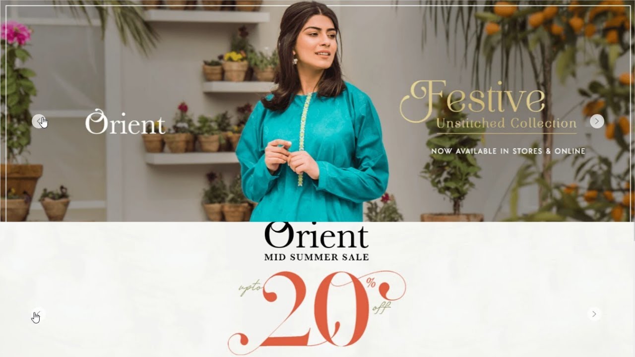 ORIENT TEXTILES LATEST SUMMER COLLECTION 2020 AND SALE UPTO 20TO30 OFF