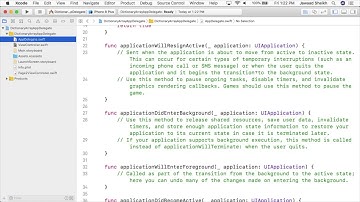 Dictionaries, Arrays and App Delegates - Beginner Swift for iOS Module 3b