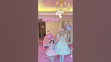 三麗鷗親子裝太可愛啦！ 庫洛米、美樂蒂、大耳狗、布丁狗哪個最可愛？ #奈奈皮的很