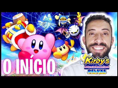 KIRBY AND THE FORGOTTEN LAND - GAMEPLAY DO INÍCIO [NINTENDO SWITCH PT-BR] 