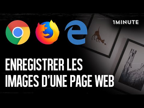 Enregistrer les images d'une page web - 1minute.