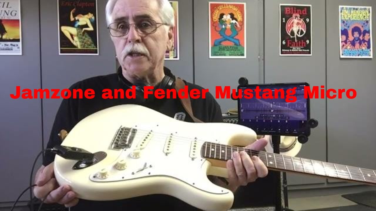 Best Jam Along App. Jamzone and Fender Mustang Micro A Combo Made for ...