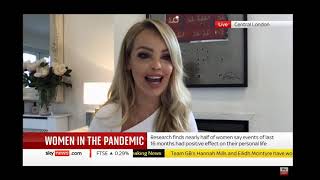 Katie Piper on Sky News for Bloom