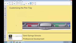 SMARTBasics: Pen tray and Floating Toolbar