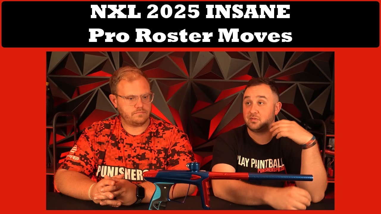 NXL Paintball MLPB 2025 INSANE Pro Roster Moves - YouTube
