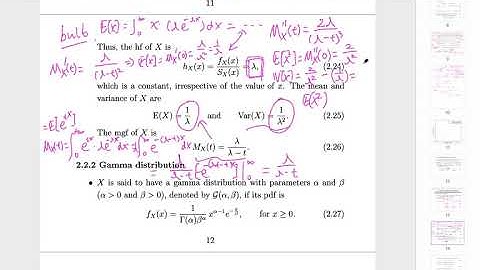 [MATH 5639 Actuarial Loss Models] Lecture 14: Ch2.2 Continuous Distributions