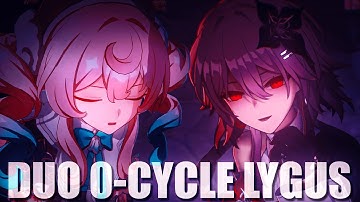 0-Cycling King in Check With Only TWO CHARACTERS