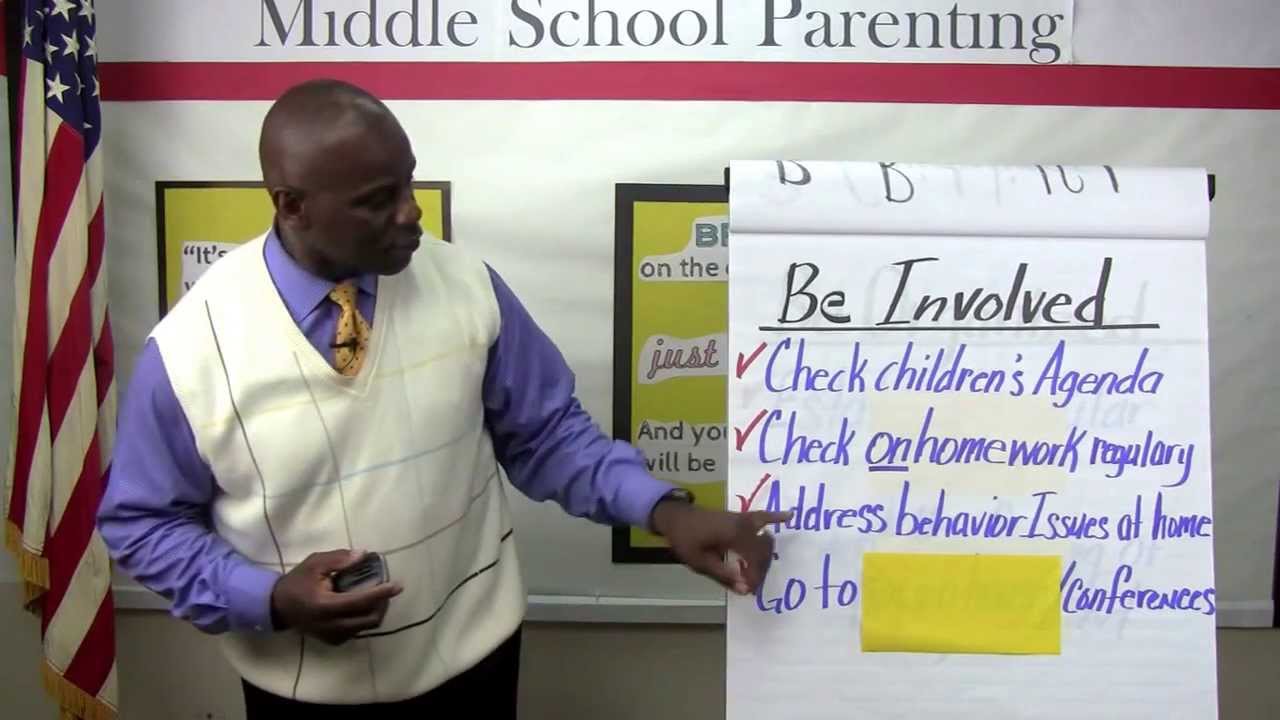 What Do Middle School Teachers Really Want Their Students Parents To