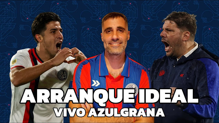SAN LORENZO - FIN DE SEMANA IDEAL Y NUEVOS SONDEOS - VIVO AZULGRANA