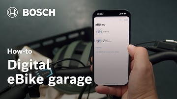 How-to | How to manage eBikes in digital eBike garage | Bosch eBike Systems