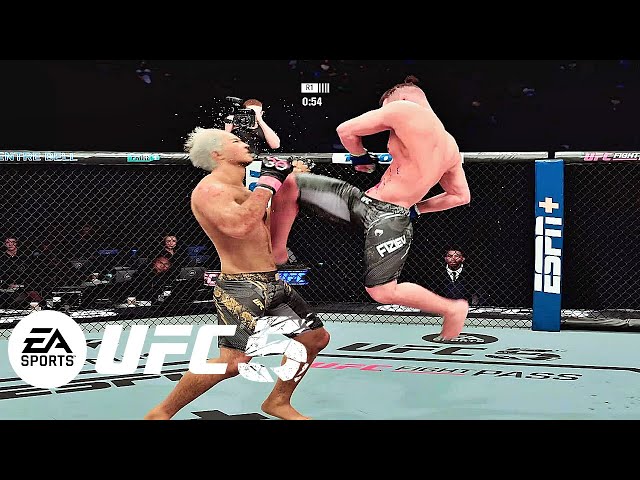 蹴りの恐怖で下段防御が疎かになるw #9 UFC5 キャリアモード - YouTube