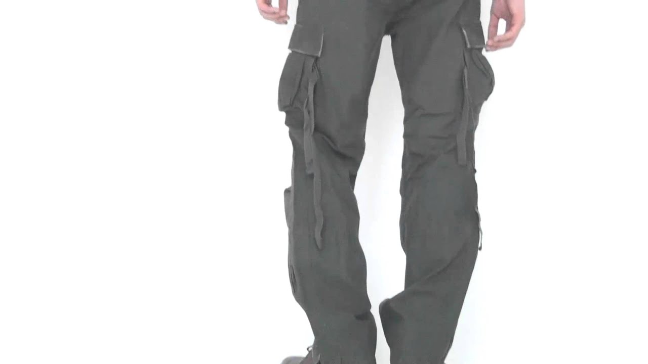 ミリタリー ダメージ加工 カーゴパンツ - YouTube