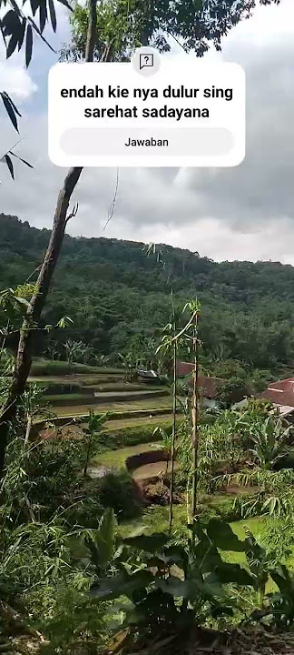 sing sarehat dulur sadayana amin