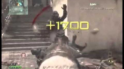 one of many triple kills in mw3