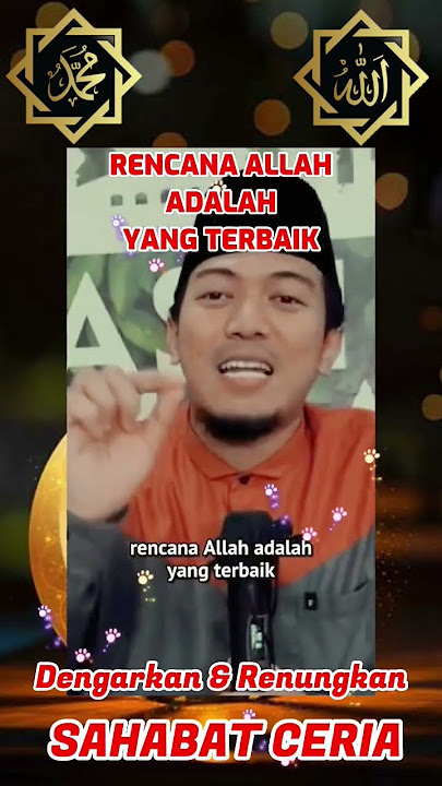 Rencana Allah adalah yang terbaik #shorts #dakwah #rencana Allah