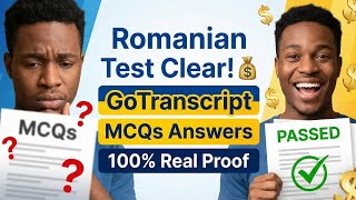 Romanian GoTranscript Test LEAKED? 😳 Watch Before Applying! | Earn $15/Hour Copy Pasting? Work
