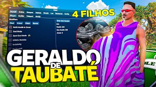 GERALDO DE TAUBATÉ TEVE 4 FILHOS COM MOD MENU NO GTA RP