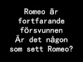 Romeo har rymt - Sofie lyrics