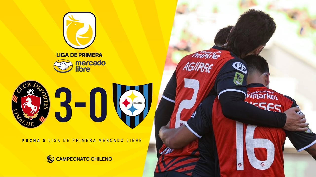 #LigadePrimeraMercadoLibre | Deportes Limache 3 - 0 Huachipato | #Fecha5