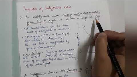 Ordinal utility analysis Indifference curve (Hindi Explanation)