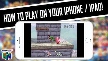 HOW TO PLAY Super Smash Bros. (Nintendo 64) on iPhone, iPad, iPod, iOS | [Setup Tutorial & Settings]