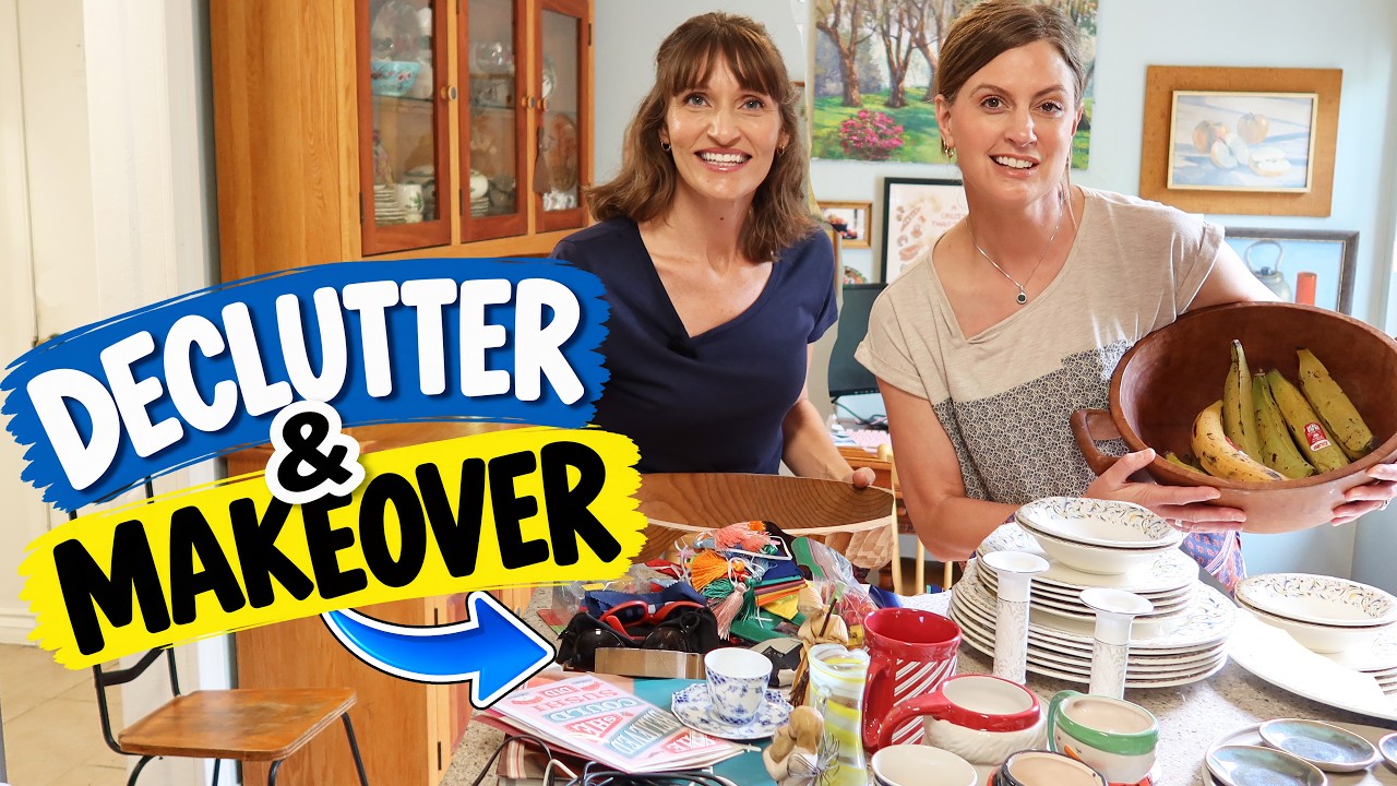 Decluttering For a ZERO Dollar Makeover