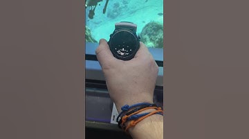 Trying out the Garmin Descent Mk3i at the #godivingshow #garmin #scuba