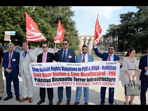 ukpnp organised an annual demonstration outside the unhrc office