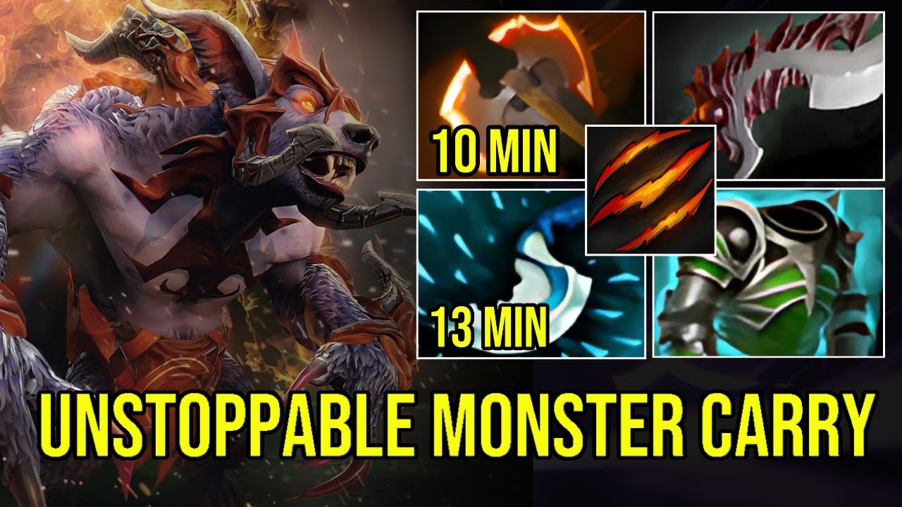 Unstoppable Monster Carry Ursa - 10 Minute Battle Fury!|Dota 2 Pro Highlights 7.39d.