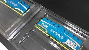 4-count Crucial Ballistix memory ram clamshell packaging plastic box (www.memorypack.com.tw)