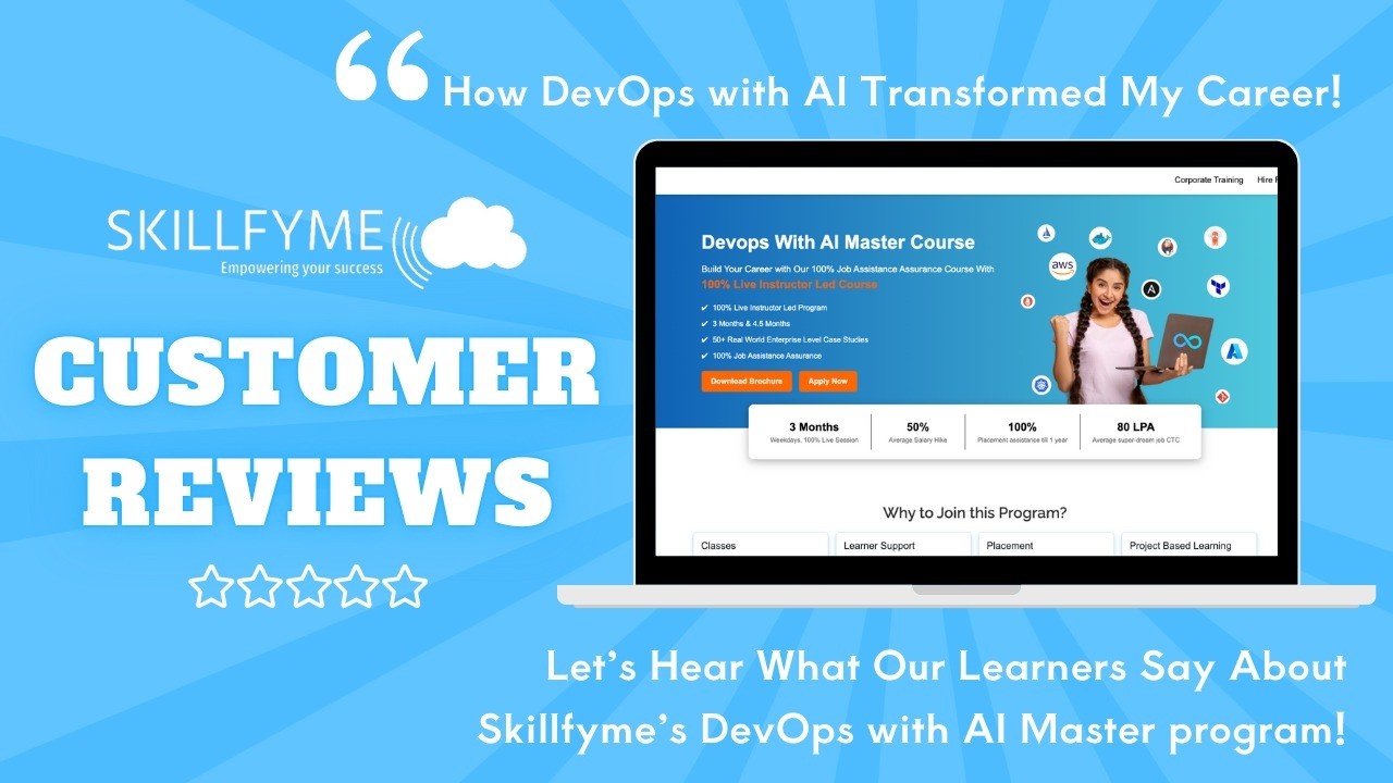 DevOps with AI Masters Program || Learner Reviews || Real Success Story ...