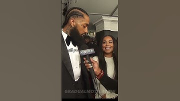 Thumbnail of Nipsey Hussle always putting a smile on London Lauren’s face💖#shorts