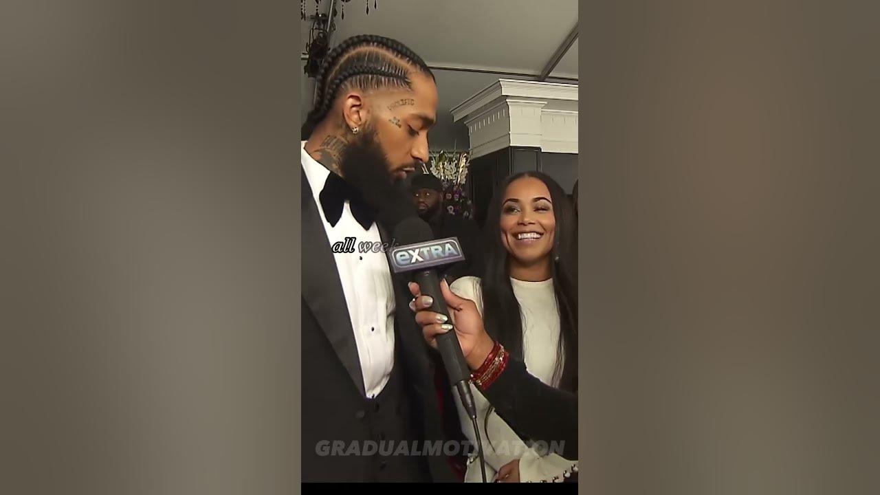 Nipsey Hussle always putting a smile on London Lauren’s face💖#shorts