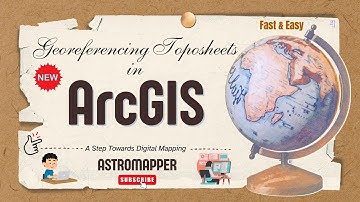 Georeferencing Toposheets in ArcGIS | Fast & Easy