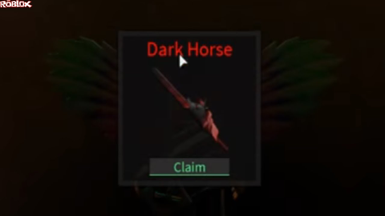 I Just Crafted A Dark Horse I Now Own Two Roblox Assassin Mythic Crafting Youtube - how to craft the new dark horse mythic knife assassin roblox