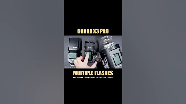 Godox X3 Pro Wireless Flash Trigger w/ Multiple Simultaneous Flashes [ Connect/Link Flash Tutorial ]