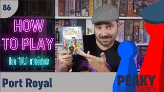 How to play Port Royal board game - Full teach - Peaky Boardgamer screenshot 2