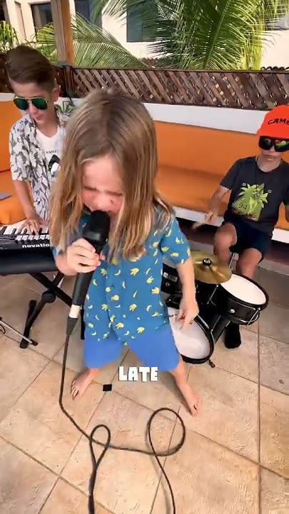 His energy and pure talent made our day 💯✨#shorts | kids cover parent's song!