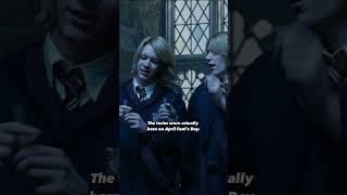 Did you know that Fred and George in Harry Potter?