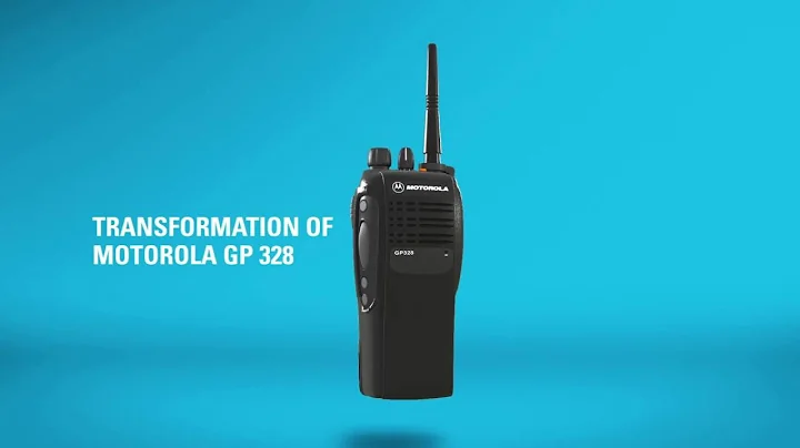 Motorola GP328 is now transformed as MOTOTRBO XiR P3688 for more digital power.