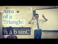 Triangle Area and Trigonometry Concepts