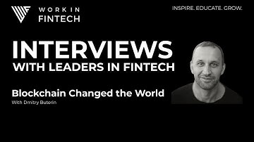 How Blockchain Changed the World Advice from the Grandfather of Ethereum, Dmitry Buterin
