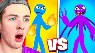 Reacting to MOST VIEWED the Stickman FIGHT on YouTube!
