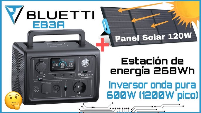 Review: EcoFlow DELTA Mini + Panel Solar 110W, estación eléctrica portátil  con placas solares