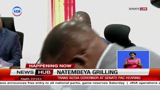 Governor Natembeya appears before Senate over audit querries